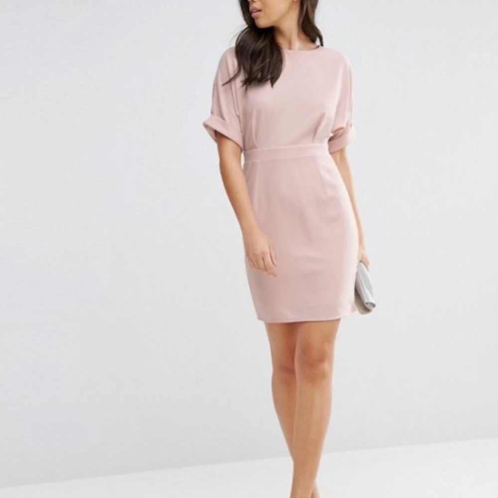ASOS Blush Wiggle Dress